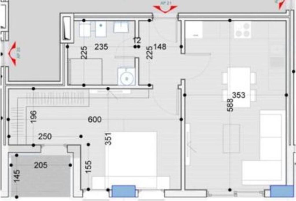 🚨Okazion | 🏡Apartament 1+1 ne shitje | 📍Platinium 1, Paskuqan