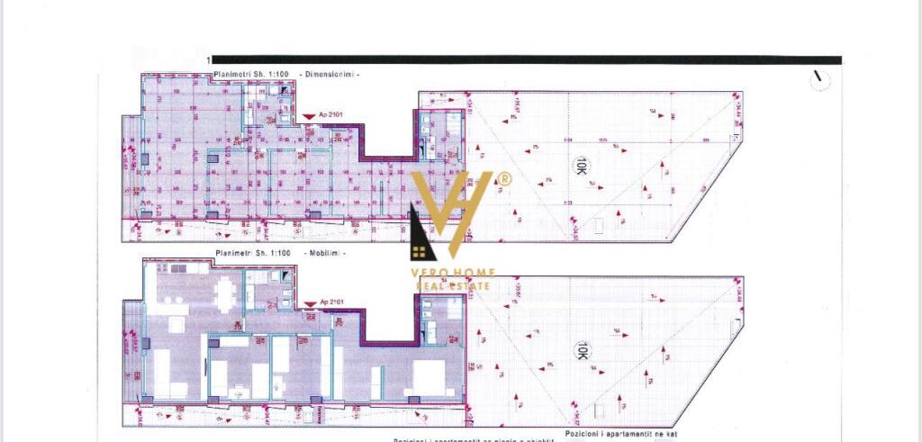 APPARTAMENTO 3+1+2 IN VENDITA A KOMUNA E PARISIT 560.000 EURO