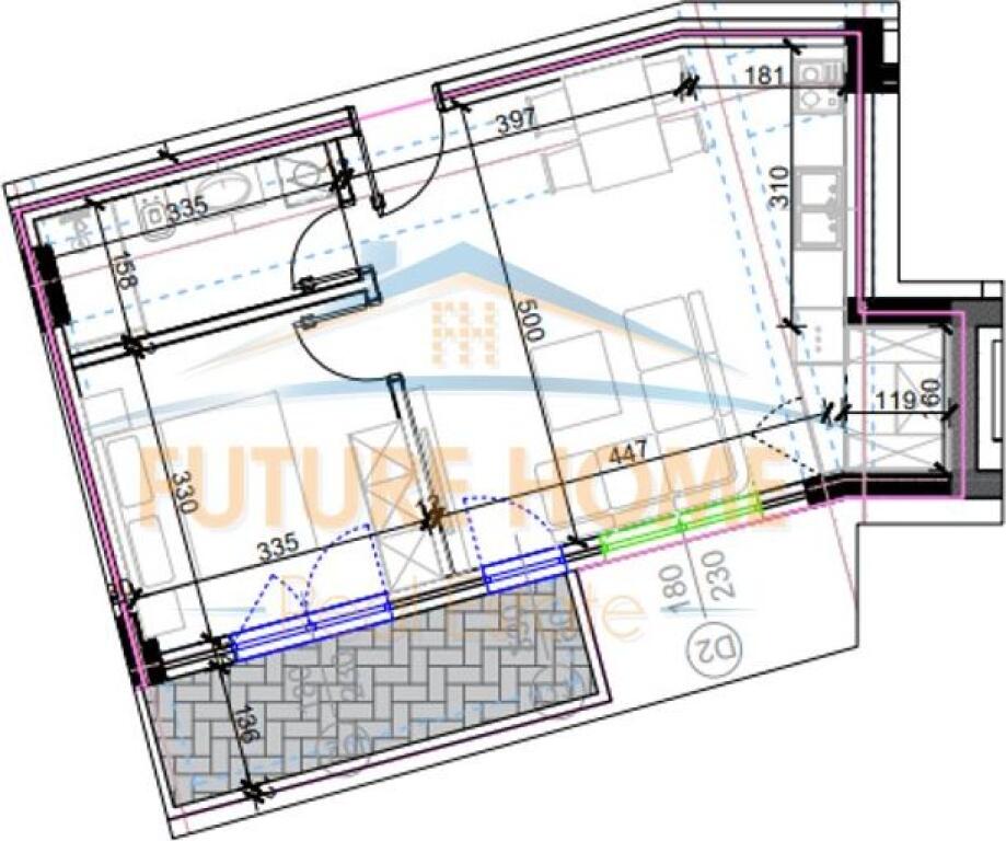 Shitet, Apartament 1+1, Rezidenca Kodra e Diellit 2