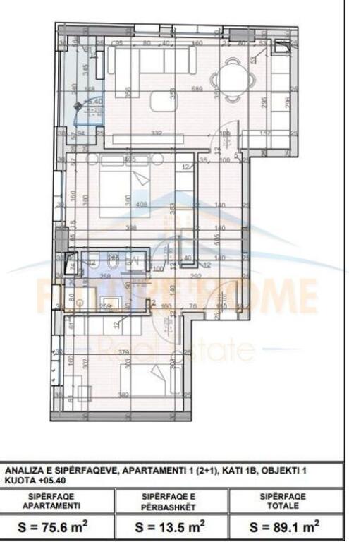 Apartament 2+1+Post Parkimi, Unaza e Re.