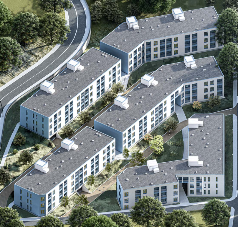 Apartment 1+1 300 Euro Oxa Residence