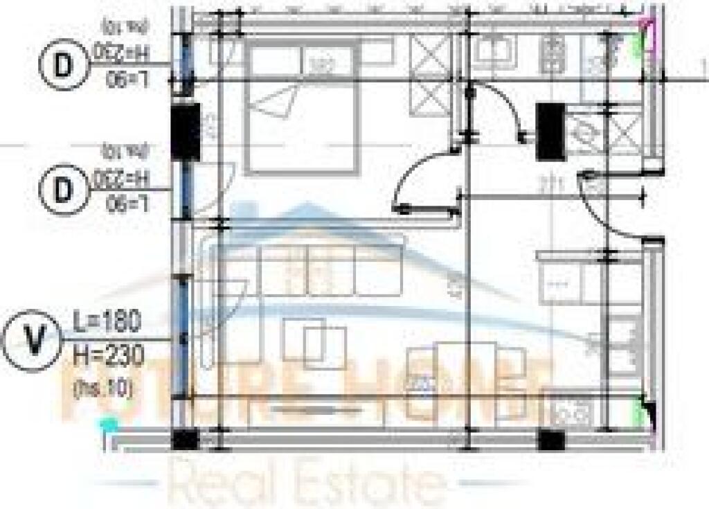 Shitet, Apartament 1+1, Rezidenca Kodra e Diellit 2
