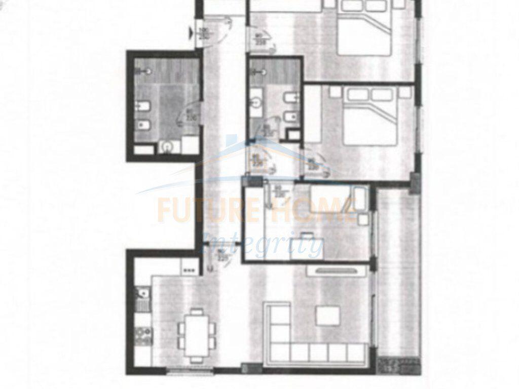 For sale, Apartment 3+1+2, 5 Maji Street, Tirana.