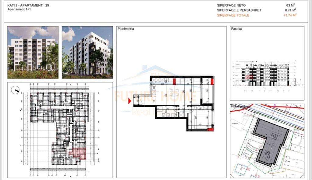 Shitet, Apartament 1+1, Paskuqan, Tirane