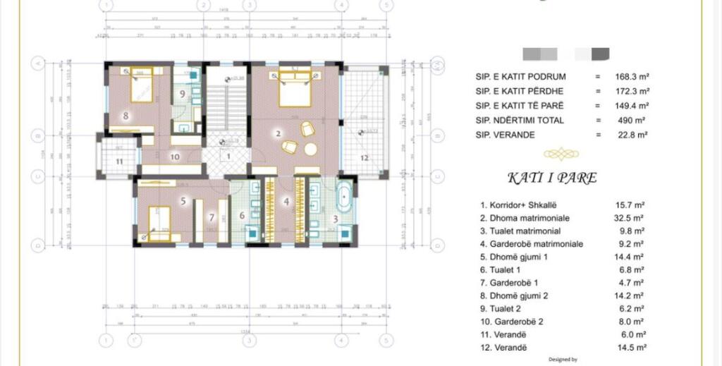 Vile luksoze ne shitje tek Rezidenca “Rolling Hills” 2, Tirane (ID 4151120)