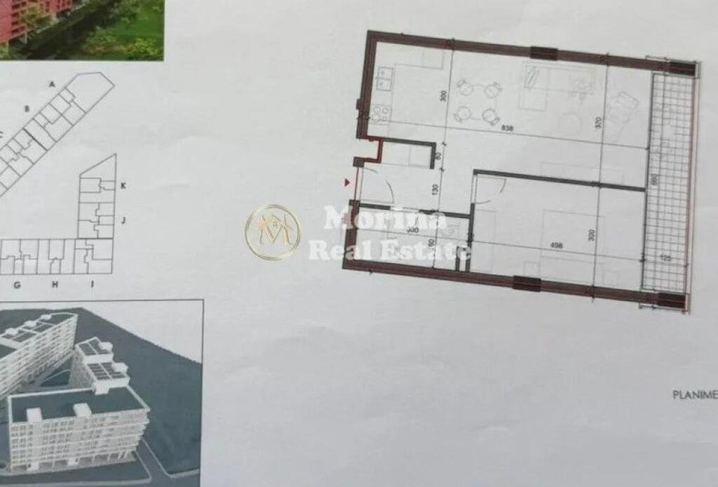 Shitet Apartament 1+1, Forest Rezidenc, Shkoze 98.000 Euro