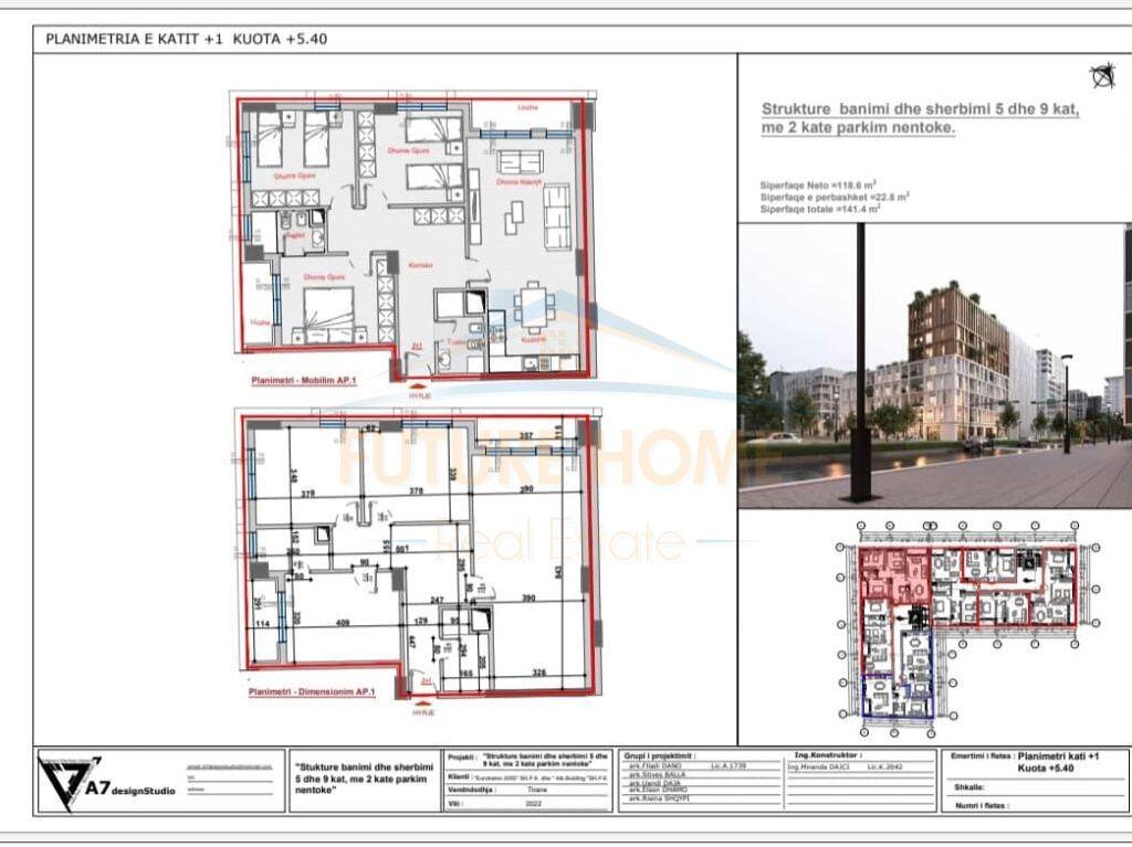 Shitet,Apartament 3+1, Stacioni i Trenit
