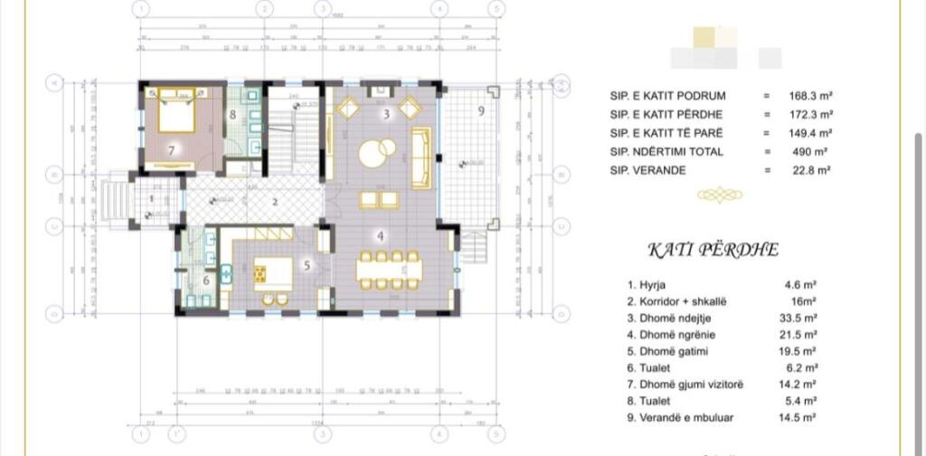 Vile luksoze ne shitje tek Rezidenca “Rolling Hills” 2, Tirane (ID 4151120)