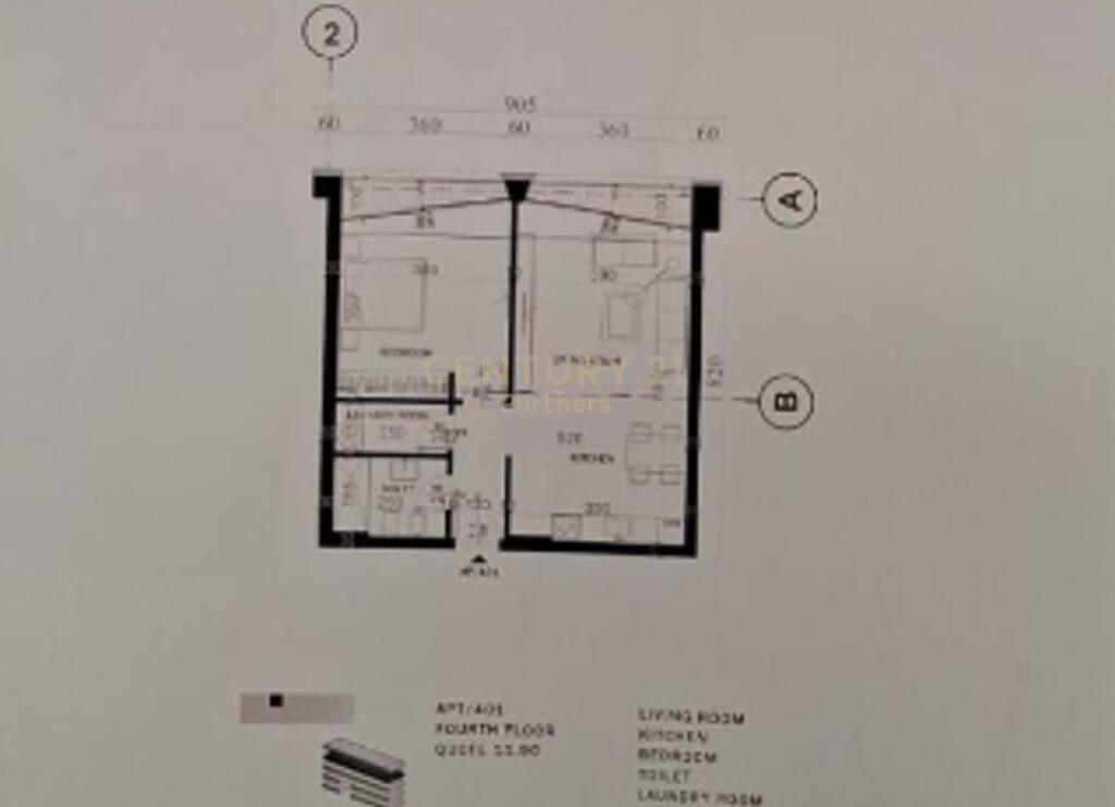 Apartment 1+1 for sale at Grow Green Residence in Sauk, Tirana 131,100 €