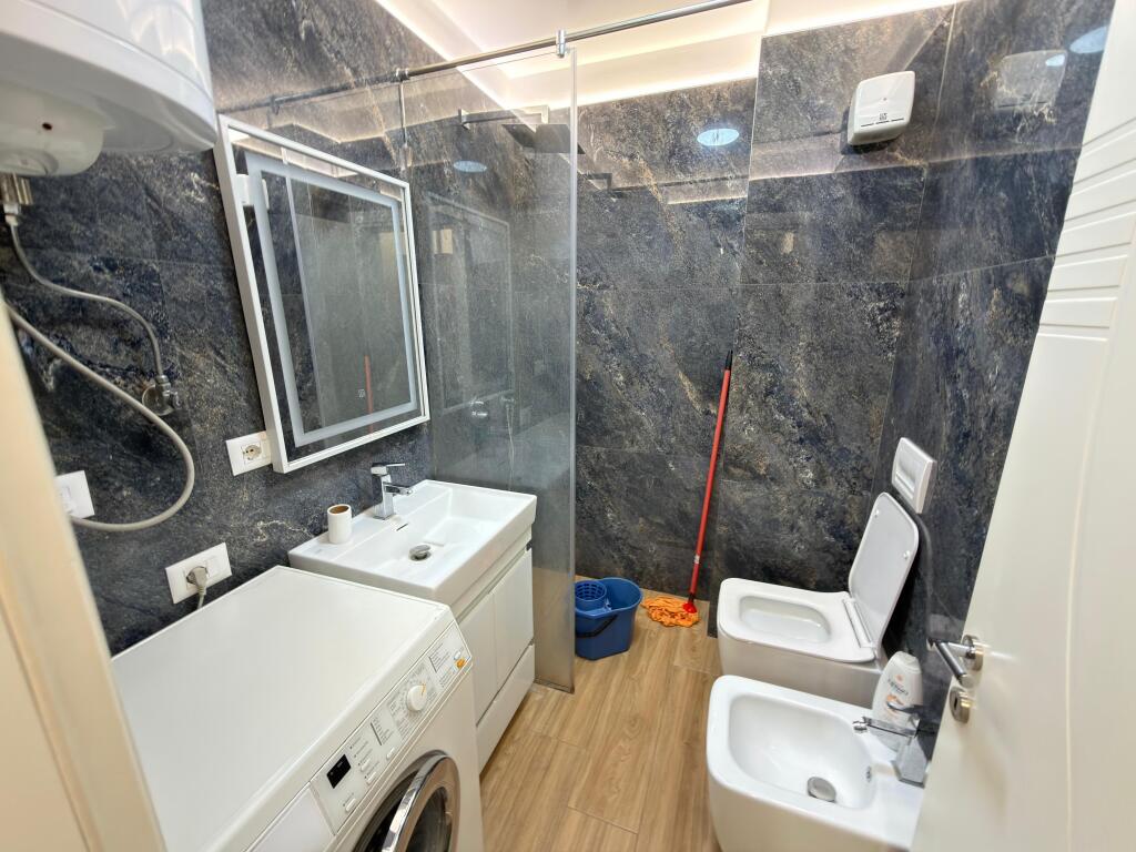 Apartment for rent 2+1  At the 5 May Zone  4th floor  Modern furnishing  Price 600 euros