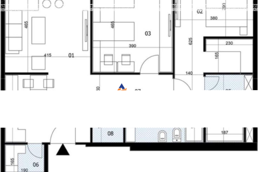 FOR SALE APARTMENT 2+1+BALCONY " DOWNTOWN,CENTER" (price negotiable)