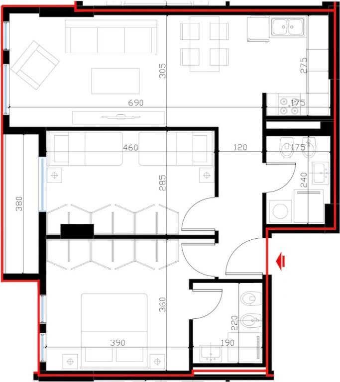 🏡Apartment 2+1+2 for Sale | 📍Univers City