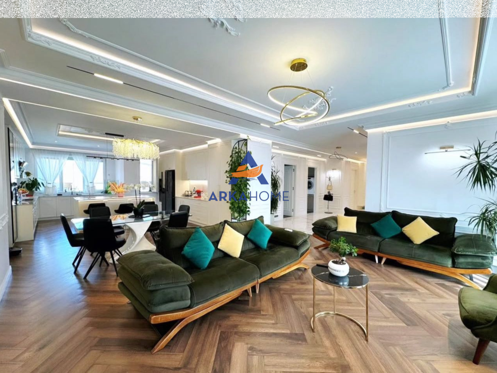 SHITET PENTHOUSE LUKSOZ 4+1+3 BALLKONE+2 POSTE PARKIMI "TE KODRA E DIELLIT" 649.000 EURO