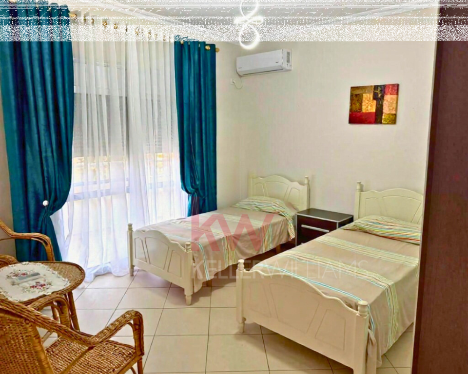 APARTMENT FOR SALE 2+1+2 with side sea view ON THE VLORA PROMENADE