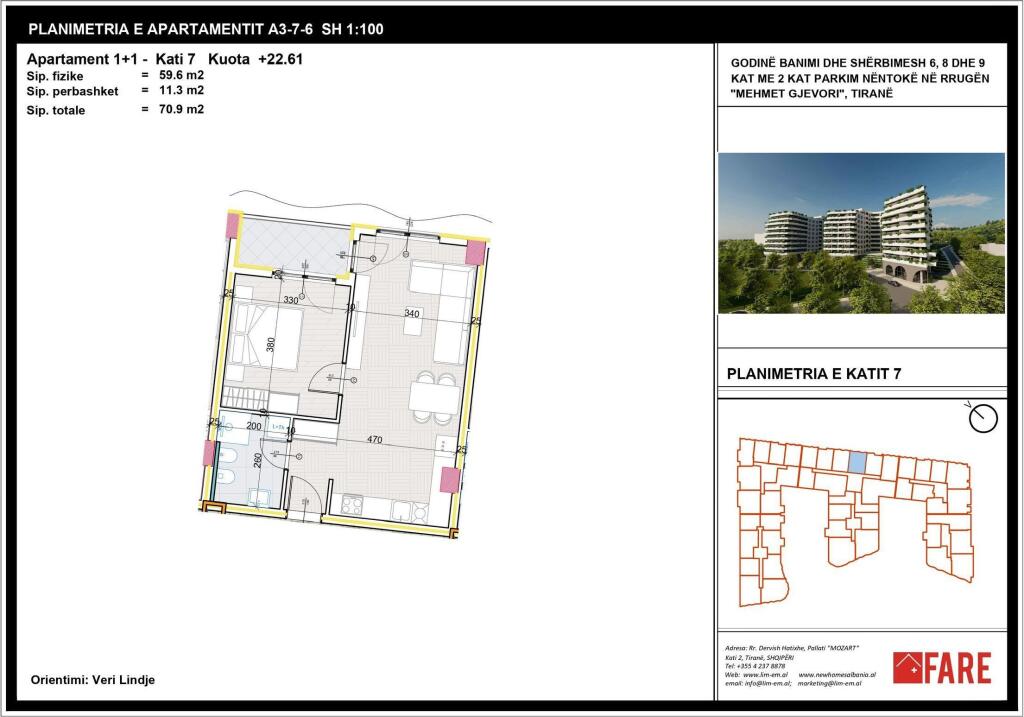 Apartament në Shitje, Aluna Residence (Paskuqan)