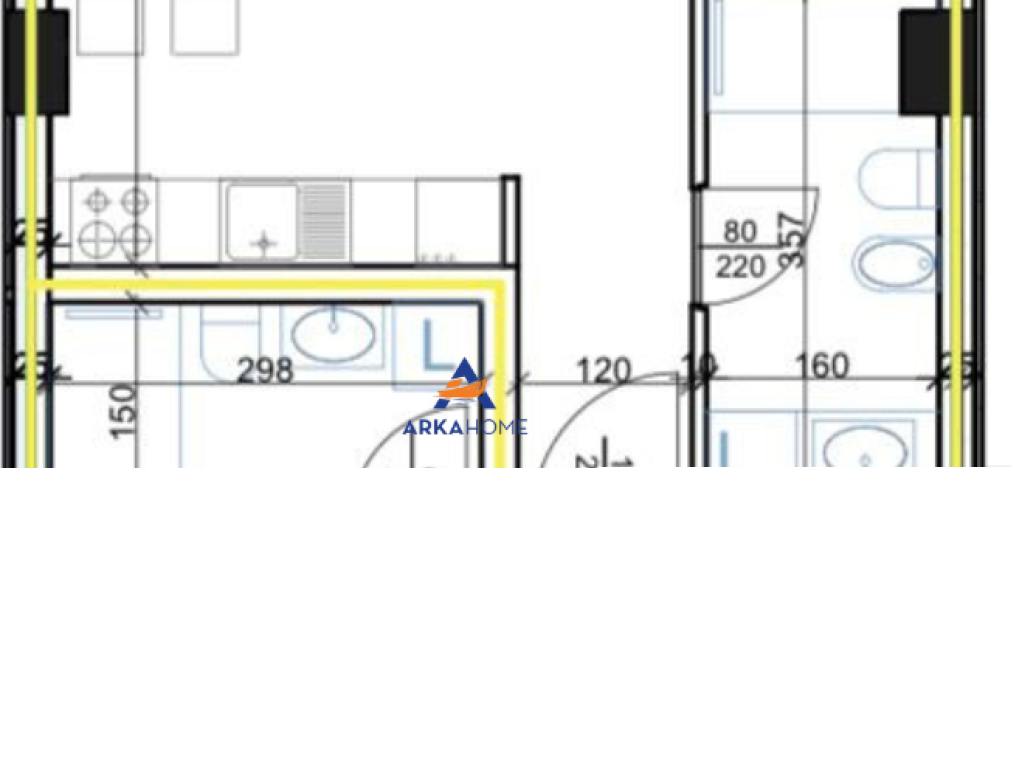 SHITET APARTAMENT DHE GARSONIERE BASHKE 118M2 "⁠RRUGA DRITAN HOXHA , LAPRAK " 190.240 EURO