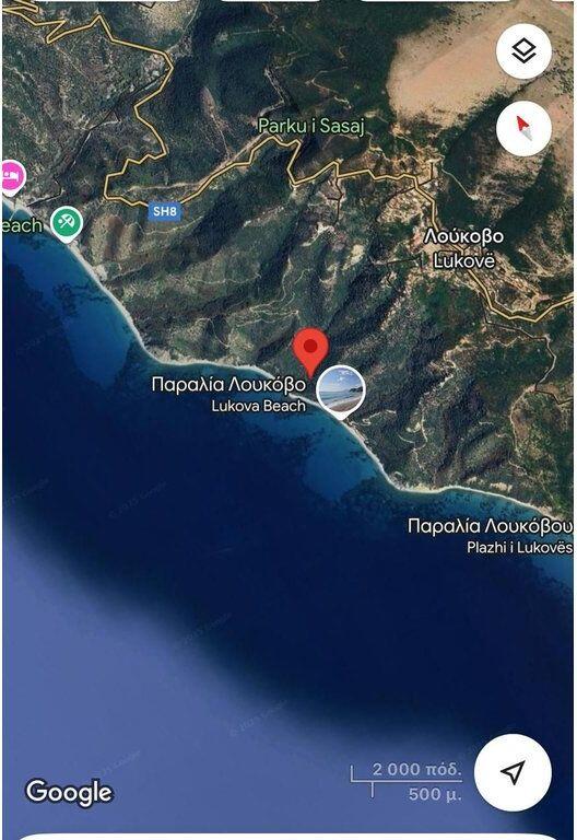 SHITET TOKË PRANË DETIT, 3500 m² – LUKOVË!! 666,000 €