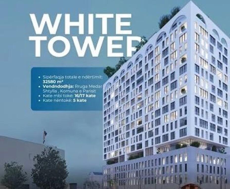 shitet apartament 1+1 okazion komuna e parisit white tower