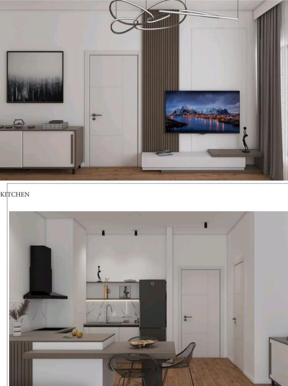 Appartamento 1+1 in vendita  Costruzione 2025  Dietro il Municipio  di Tirana