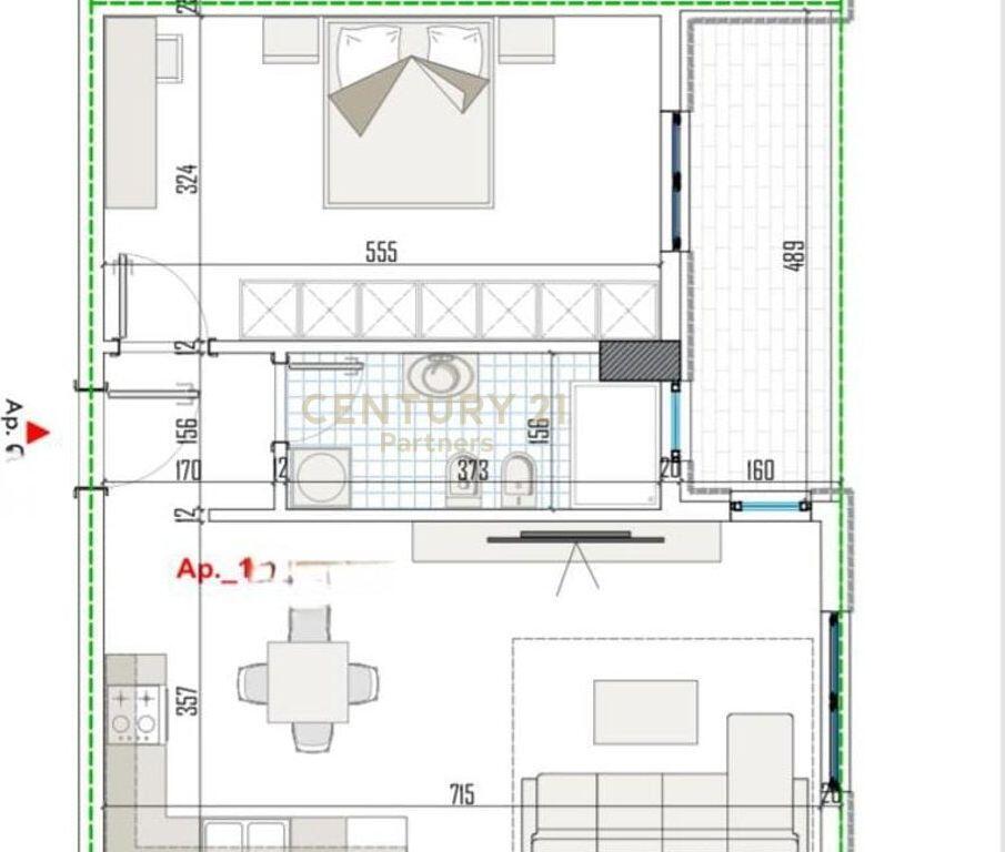 WE SELL 1+1 APARTMENT AT APOLLO RESIDENCE, Paskuqan! 84,400 €