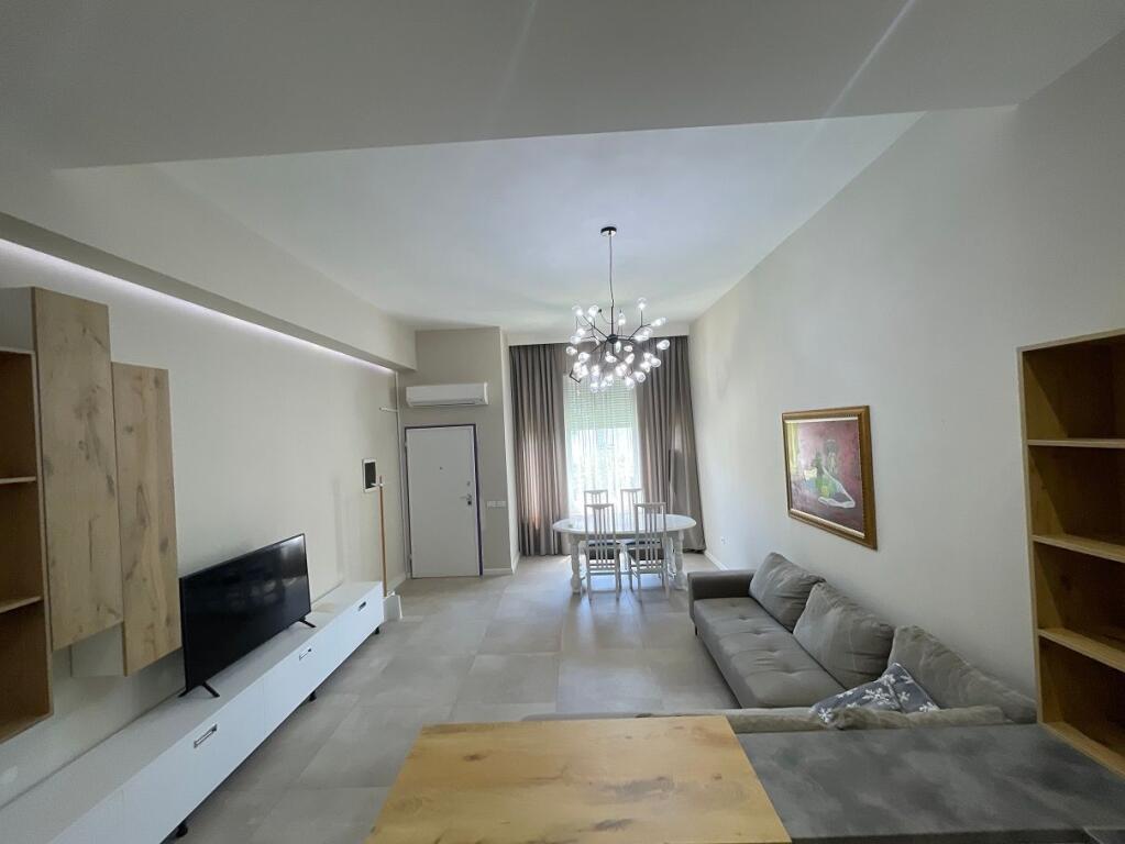 FOR SALE DUPLEX apartment 2+1 with yard, Residence “Kodra e Diellit” near British School”