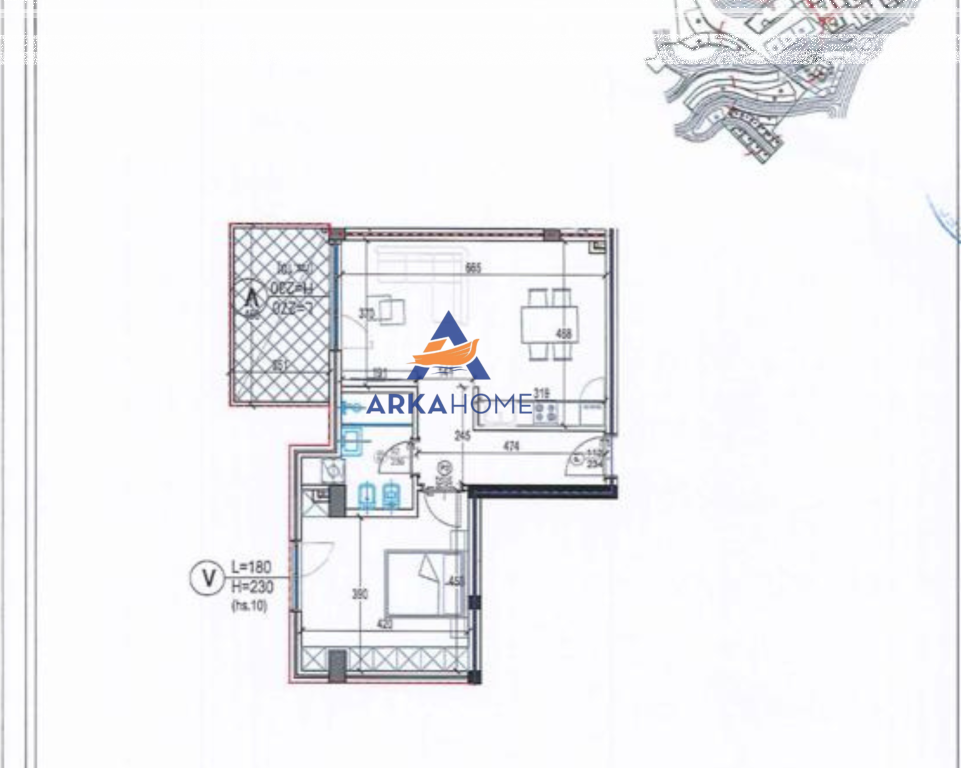 SHITET APARTAMENT 2+1+BALLKON/VERANDE "KODRA E DIELLIT" 157.867 ( I DISKUTUESHEM)