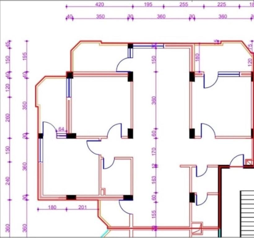 Shitet apartament 3+1+2 tek Komuna e Parisit