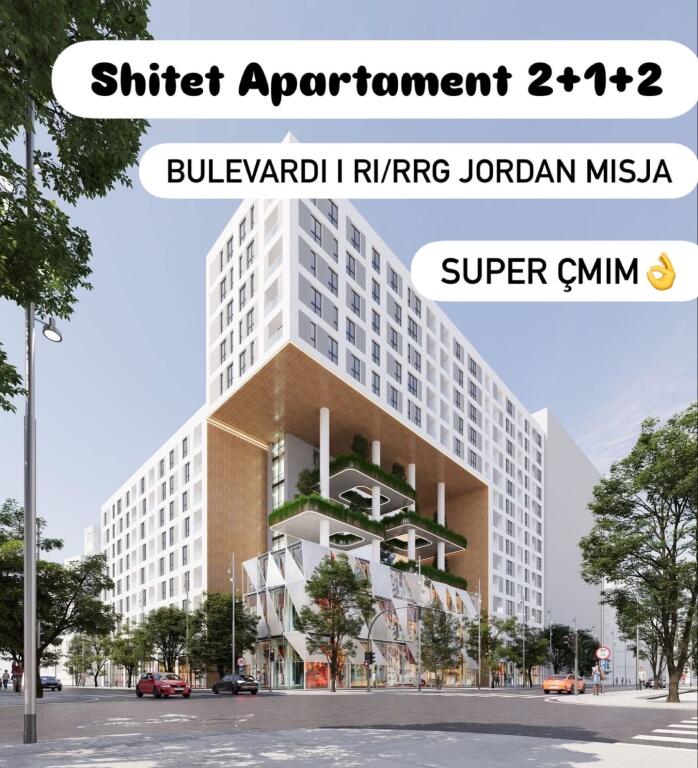 shitet apartament 2+1+2 super çmim bulevardi i ri jo kredi