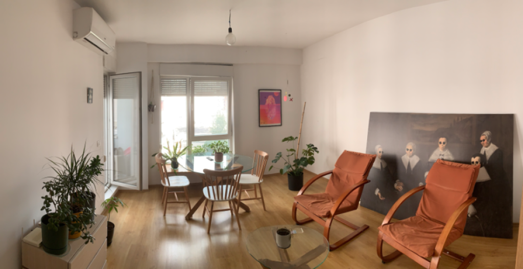 Ndarje qeraje në apartament 2+1 – Kompleksi “Kontakt”, pranë 21-shit, Rr. “Frosina Plaku”/ kontakt