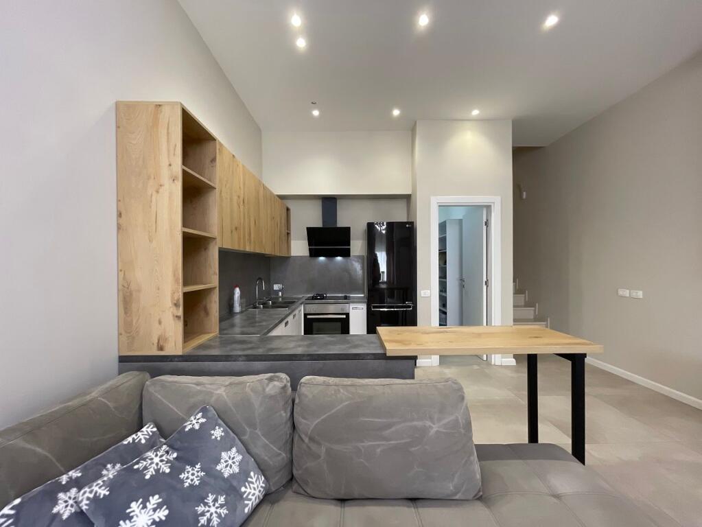 FOR SALE DUPLEX apartment 2+1 with yard, Residence “Kodra e Diellit” near British School”