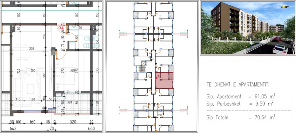 🏡APARTAMENT NE SHITJE 1+1 NE PASKUQAN NE FAZE NDERTIMI
