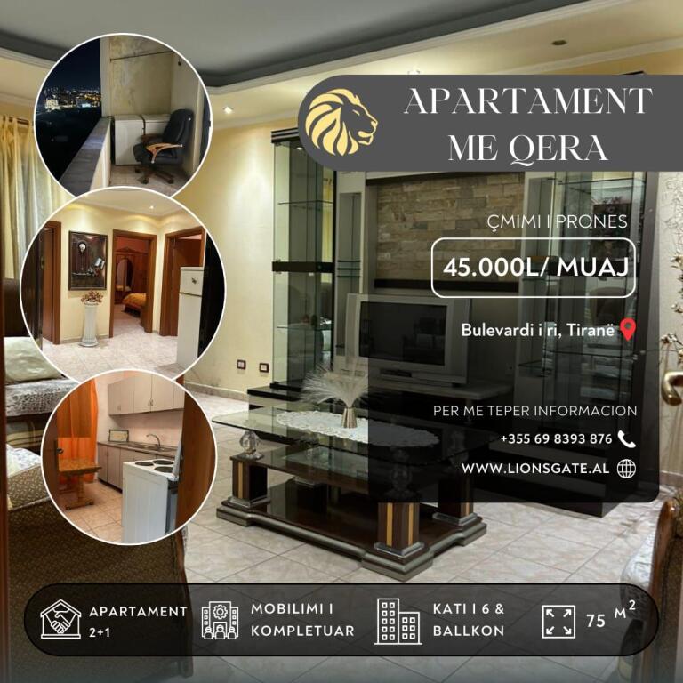 🏢 APARTMENT FOR RENT – NEW BOULEVARD AREA