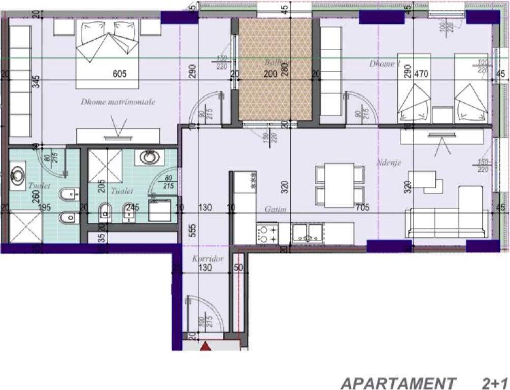 🏡Shitet Apartament 2+1+2 | 📍Ish Dogana, Tirana Entry 3