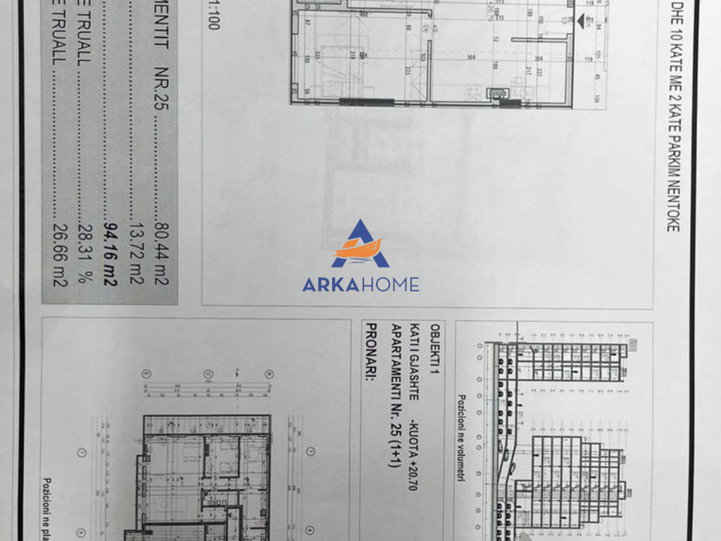 SHITET APARTAMENT 1+1+BALLKON "ASTIR" 150.656 EURO