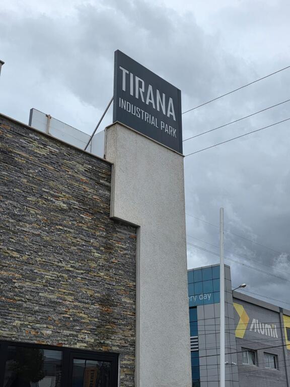 WAREHOUSE + OFFICE FOR RENT TIRANA INDUSTRIAL PARK