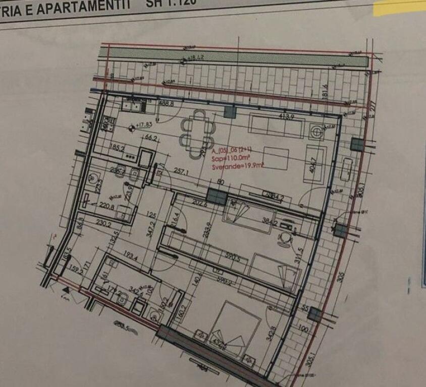 Vendesi in vendita Appartamento 2+1+2 + Posto Auto, Lake View Residence – Tirana