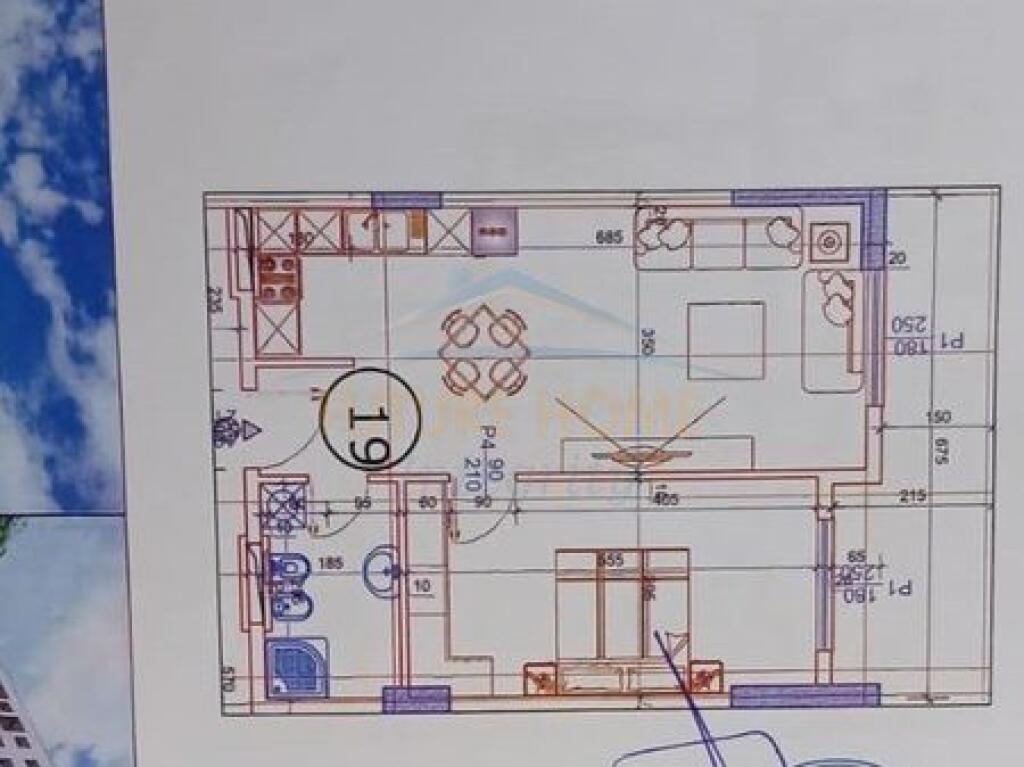 Shitet, Apartament 1+1, Paskuqan, Tiranë.