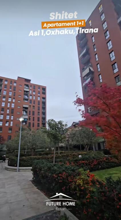 Shitet,Apartament 1+1 Asl1 Oxhaku,Tirana.