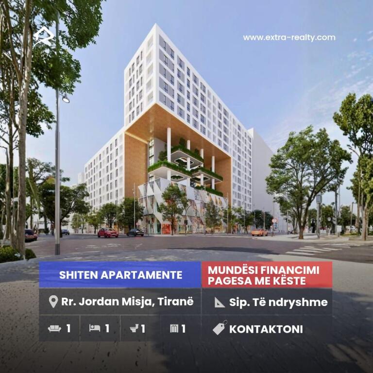 SHITE APARTAMENTE TE NDRYSHME 1+1 DHE 2+1