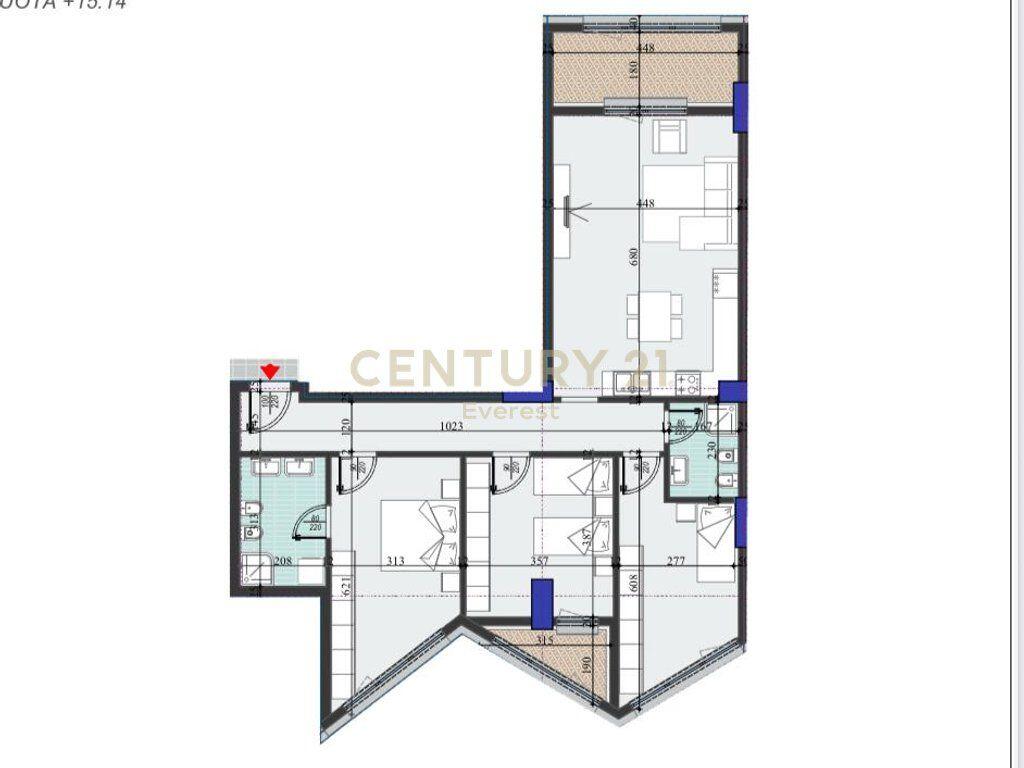COLONNADE RESIDENCE, SHESIM APARTAMENT 3+1+2! 245,000 €