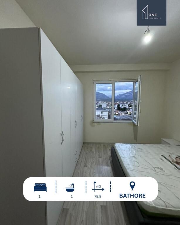 Apartament 1+1 me qera Bathore