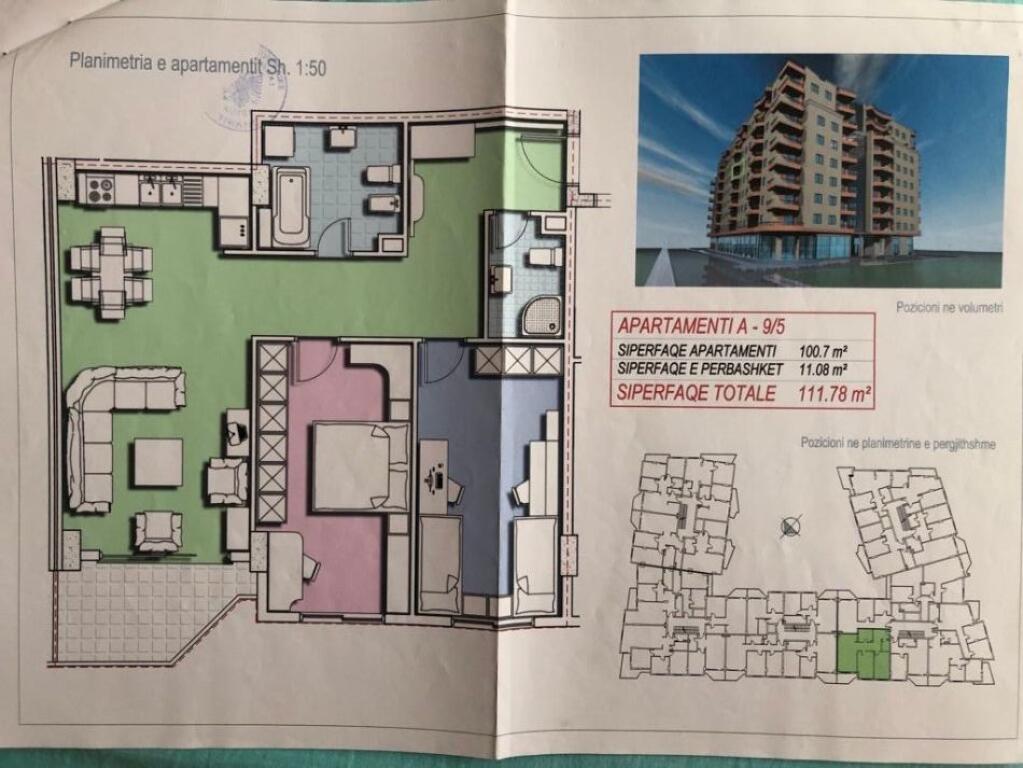 SHITET APARTAMENT 2+1 ASTIR 150.000 EURO