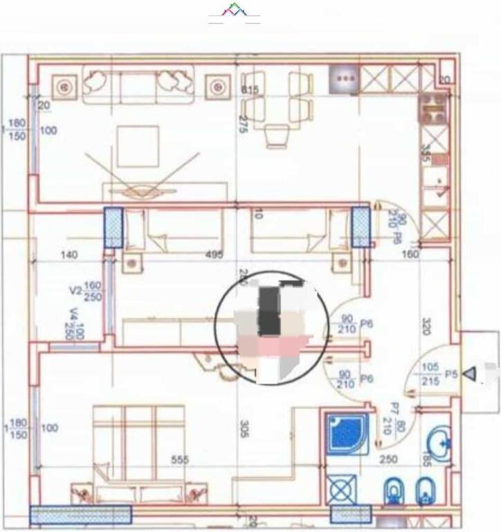Apartament Ne Shitje 2+1 Ne Paskuqan (ID B120752) Tirane