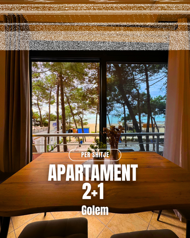 Shitet Apartament 2+1 – Vijë e Parë me Detin, Golem