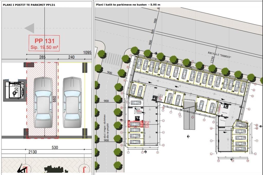 – In vendita due posti auto situati uno accanto all'altro!