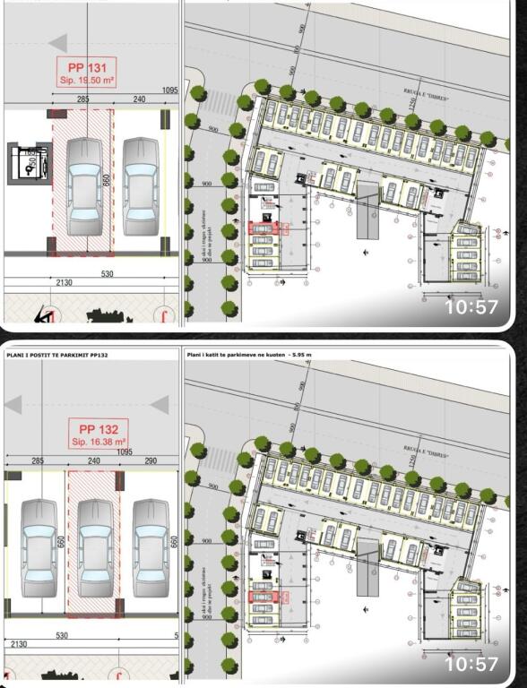 – In vendita due posti auto situati uno accanto all'altro!