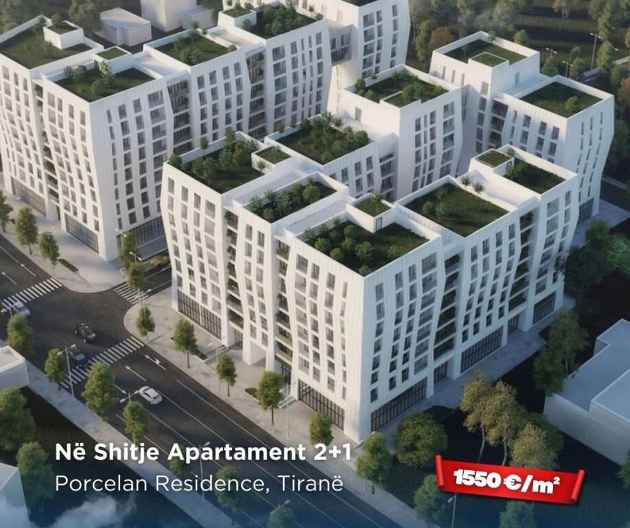 Shitet apartament 2+1+2 rezidenca porcelan  