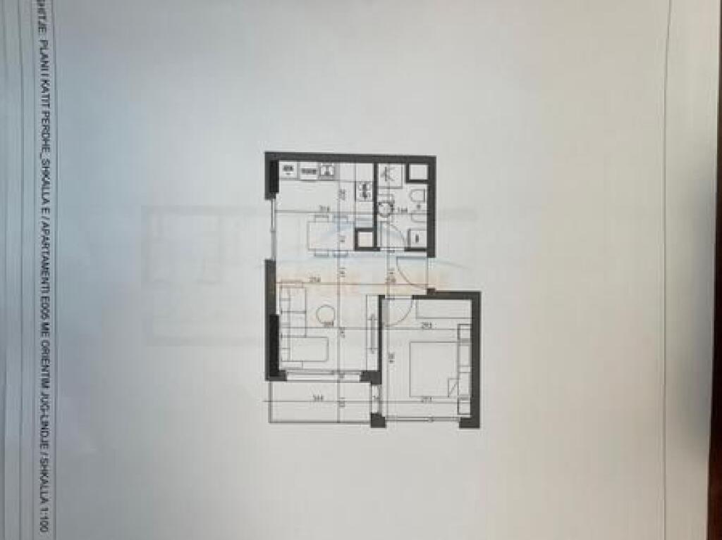 Shitet, Apartament 1+1, Paskuqan