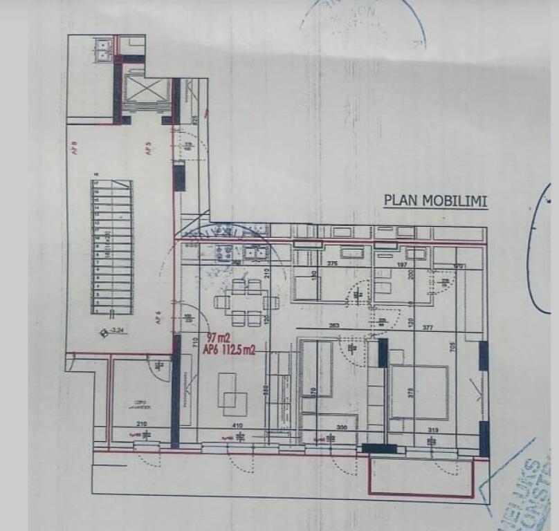 SHITET APARTAMENT 2+1+2 TE REZIDENCA XHELUKS rr.ELBASANIT