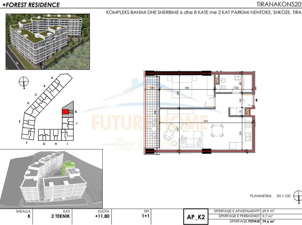 Shitet apartament , Shkoze